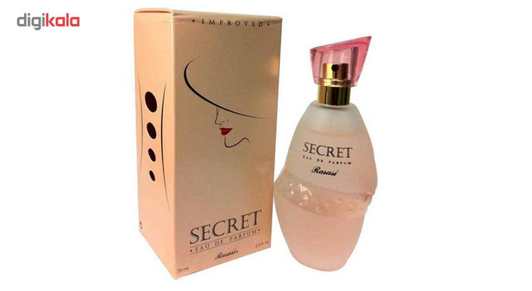 ادوپرفیوم زنانه رصاصی مدل Secret حجم 75 میلی لیتر