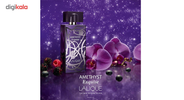 ادو پرفیوم زنانه لالیک مدل Amethyst Exquise حجم 100 میلی لیتر