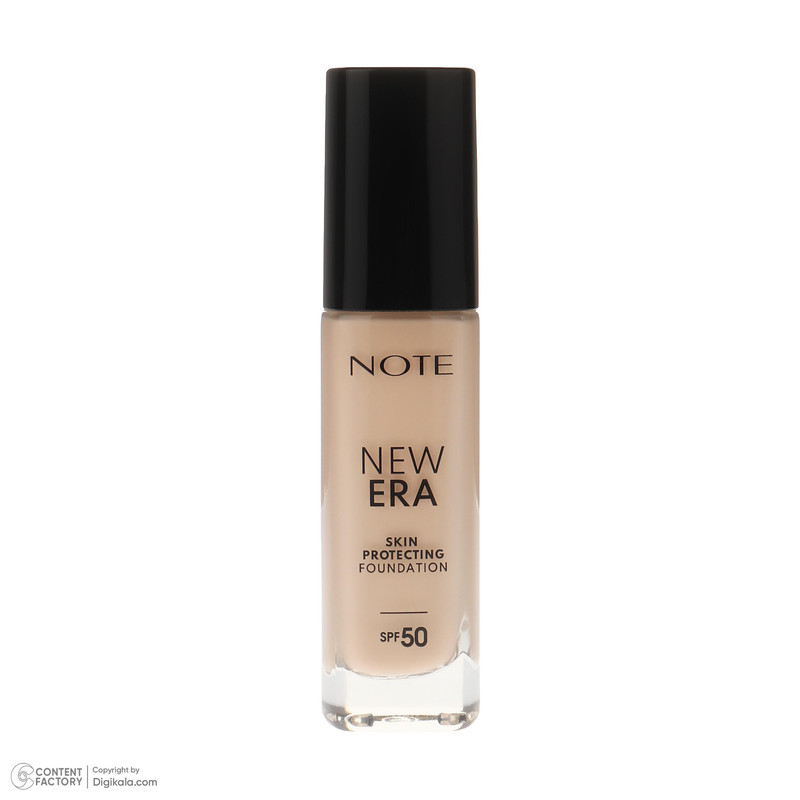 کرم پودر مایع SPF 50 نوت مدل NEW ERA شماره 110 مناسب برای انواع پوست حجم 30 میلیلیتر