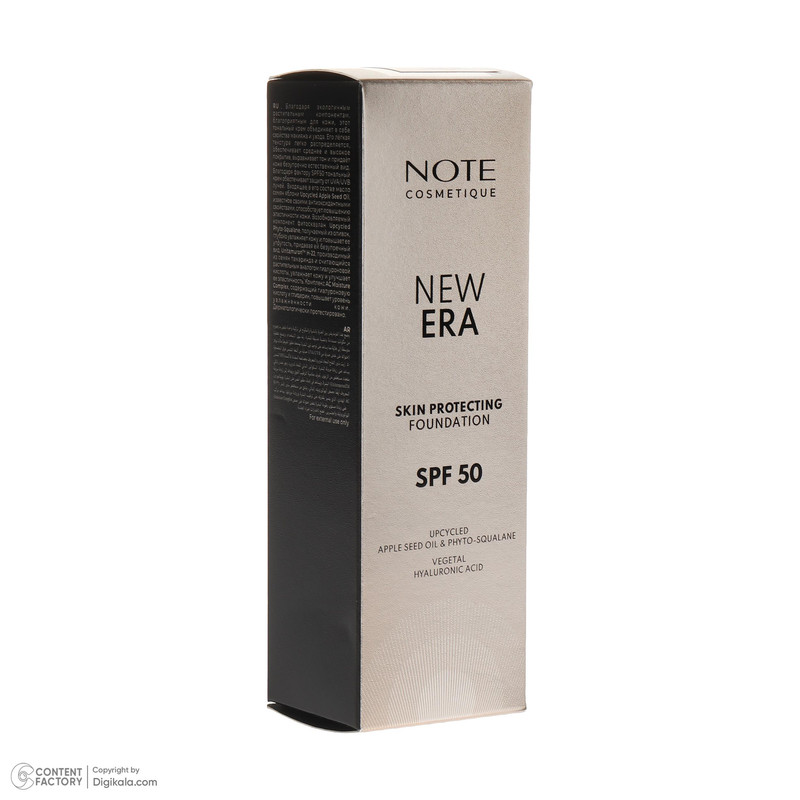 کرم پودر مایع SPF 50 نوت مدل NEW ERA شماره 130 مناسب برای انواع پوست حجم 30 میلیلیتر