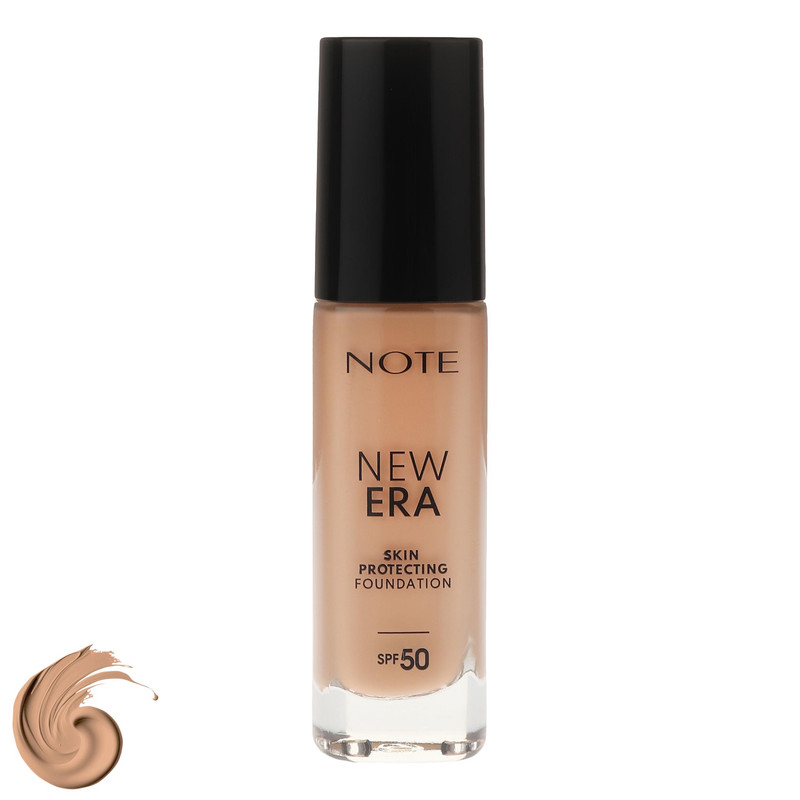 کرم پودر مایع SPF 50 نوت مدل NEW ERA شماره 160 مناسب برای انواع پوست حجم 30 میلیلیتر