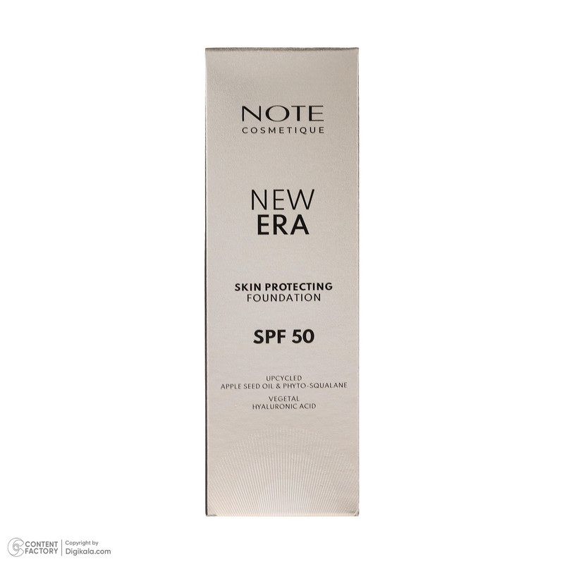 کرم پودر مایع SPF 50 نوت مدل NEW ERA شماره 160 مناسب برای انواع پوست حجم 30 میلیلیتر