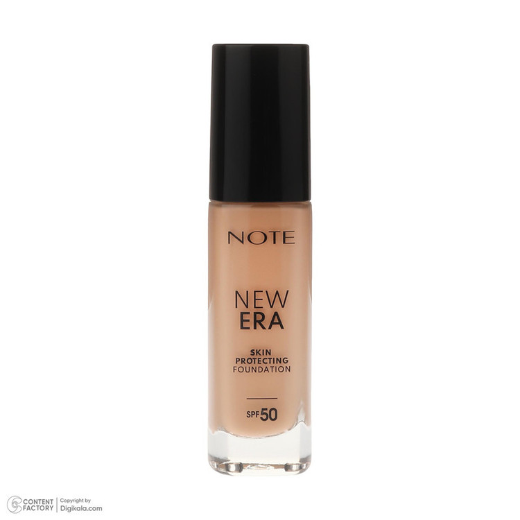 کرم پودر مایع SPF 50 نوت مدل NEW ERA شماره 160 مناسب برای انواع پوست حجم 30 میلیلیتر