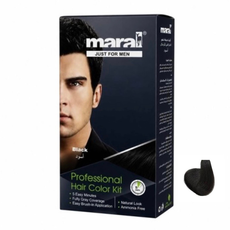 رنگ مو مردانه مارال شماره 1 حجم 100 میلیلیتر رنگ مشکی