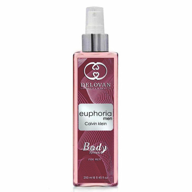 بادی اسپلش مردانه دلوان مدل ایفوریا حجم 250 میلی لیتر