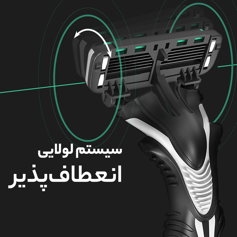 خود تراش دورکو مدل 6Blade تحت لیسانس