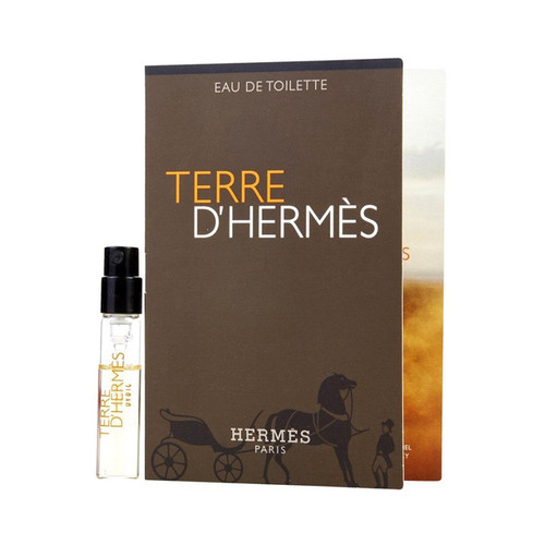 عطر جیبی مردانه هرمس مدل Terre dHermes حجم 2 میلی لیتر بسته 20 عددی