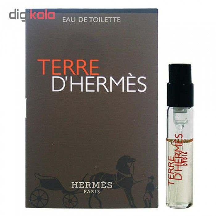 عطر جیبی مردانه هرمس مدل Terre dHermes حجم 2 میلی لیتر بسته 3 عددی
