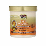ماسک مرطوب کننده مو آفریکن پراید مدل Bouncy Curls Pudding مناسب برای موهای معمولی حجم 425 میلی لیتر