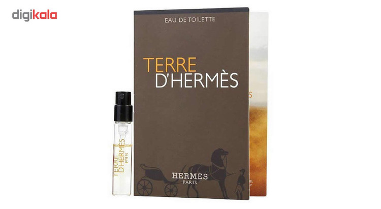عطر جیبی مردانه هرمس مدل Terre D Hermesحجم 2 میلی لیتر بسته 6 عددی