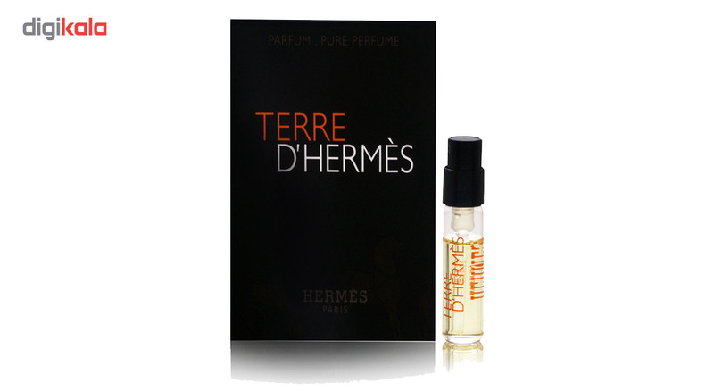 عطر جیبی مردانه هرمس مدل پرفیوم Terre D Hermesحجم 1.5 میلی لیتر مجموعه 6 عددی