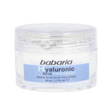 ژل ترمیمکننده صورت و گردن باباریا مدل Hyaluronic Acid مناسب برای انواع پوست حجم 50 میلیلیتر
