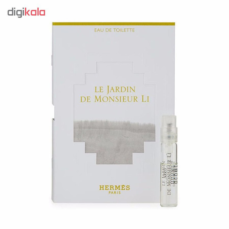 عطر جیبی هرمس مدل Le Jardin De Monsieur Li حجم 2 میلی لیتر بسته 6 عددی