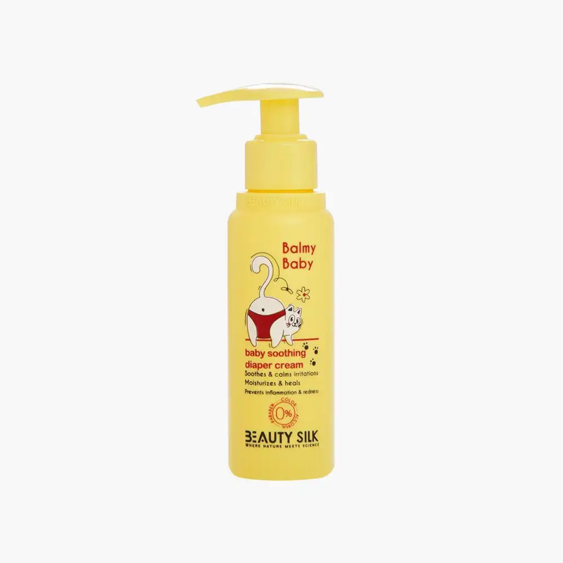 کرم سوختگی پای کودک بیوتی سیلک مدل shooting diaper cream حجم 100 میلی‌لیتر