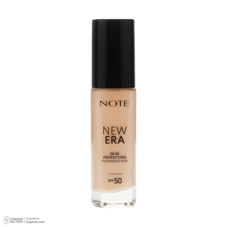 کرم پودر مایع SPF 50 نوت مدل NEW ERA شماره 140 مناسب برای انواع پوست حجم 30 میلیلیتر