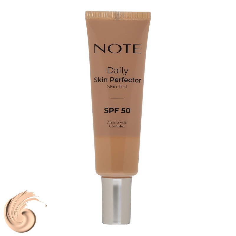 کرم پودر مایع SPF50 نوت مدل Skin Perfector شماره 120 مناسب انواع پوست حجم 30 میلیلیتر