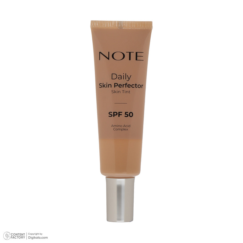 کرم پودر مایع SPF50 نوت مدل Skin Perfector شماره 120 مناسب انواع پوست حجم 30 میلیلیتر