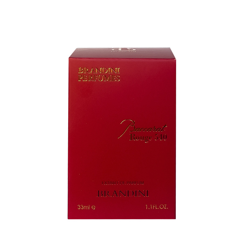 عطر جیبی برندینی مدل Baccarat Rouge Extrait حجم 33 میلی لیتر