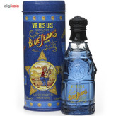 ادو تویلت مردانه ورساچه مدل Versus Blue Jeans حجم 75 میلی لیتر