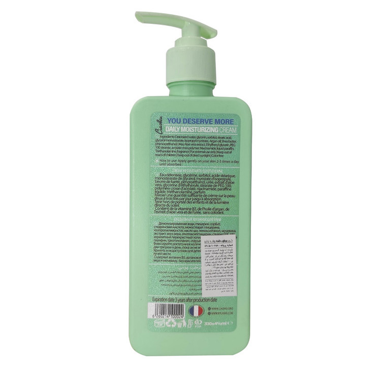 کرم مرطوب کننده لیاشو مدل daily moisturizing حجم 330 میلی لیتر