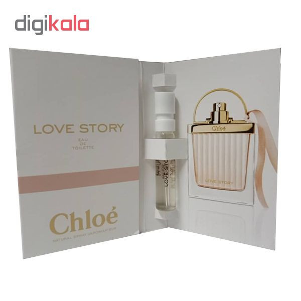 عطر جیبی زنانه کلویی مدل Love Story حجم 1.2 میلی لیتر