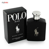 ادو تویلت مردانه رالف لورن Polo Black حجم 125ml