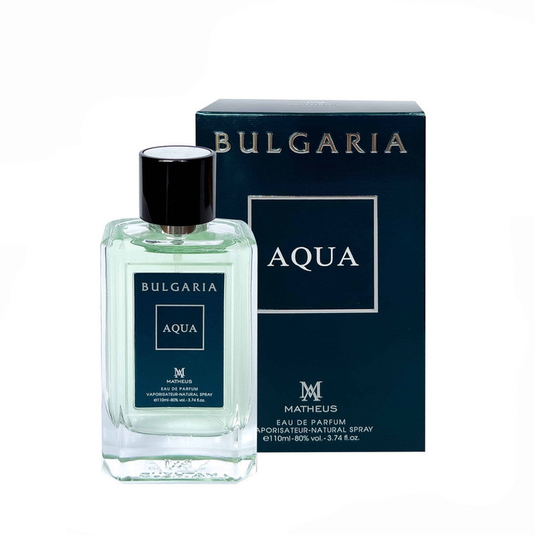 ادو پرفیوم مردانه ماتئوس مدل Bulgari Aqua با رایحه خنک حجم 110 میلی لیتر