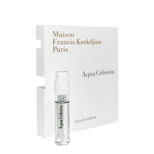 عطر جیبی میسون فرانسیس کورکجان مدل Aqua Celestia با رایحه خنک حجم 2 میلیلیتر