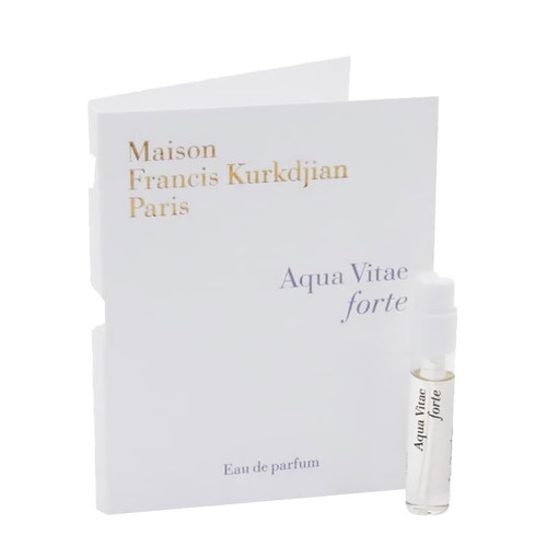 عطر جیبی میسون فرانسیس کورکجان مدل Aqua Vitae Forte با رایحه خنک حجم 2 میلیلیتر