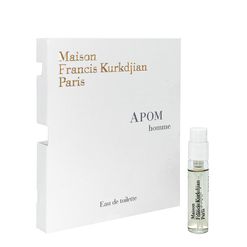 عطر جیبی میسون فرانسیس کورکجان مدل APOM Homme با رایحه شیرین حجم 2 میلیلیتر