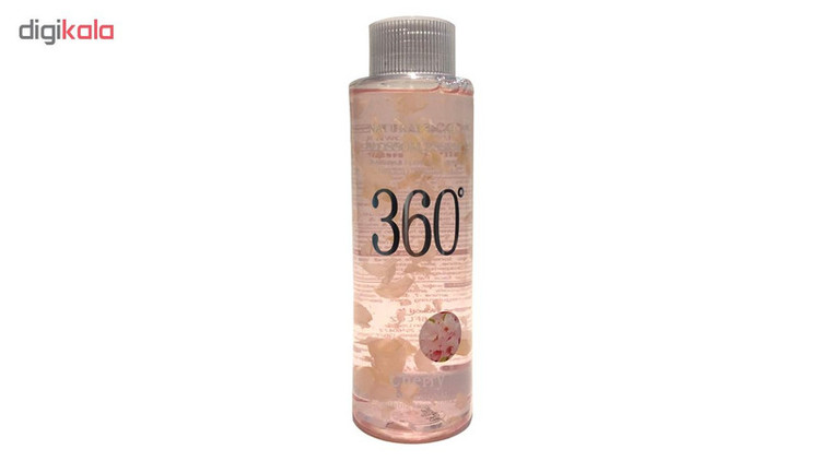 تونر پاک کننده آرایش صورت 360 مدل Flower حجم 300 میلی لیتر