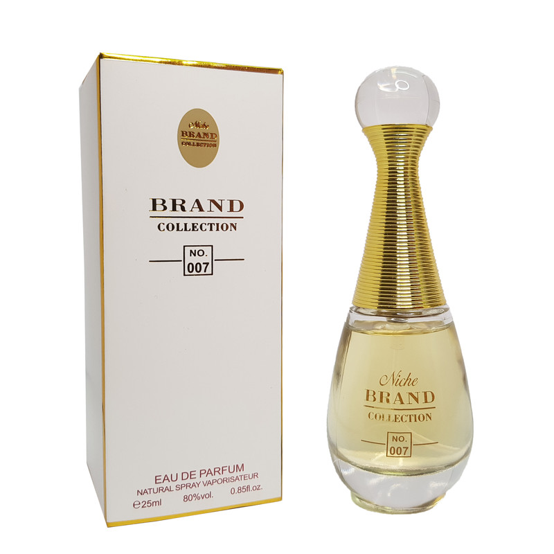 عطر جیبی زنانه نیچ برند کالکشن مدل جادور کد 007 حجم 25 میلی لیتر