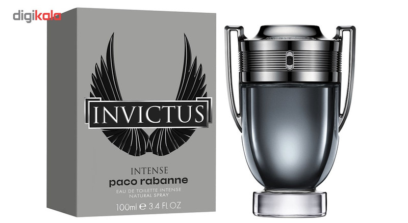 ادو تویلت مردانه پاکو رابان مدل Invictus Intense حجم 100 میلی لیتر