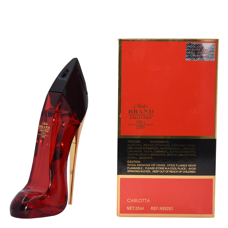 عطر جیبی زنانه نیچ برند کالکشن مدل 125- Good Girl Collector red Edition حجم 25 میلی لیتر