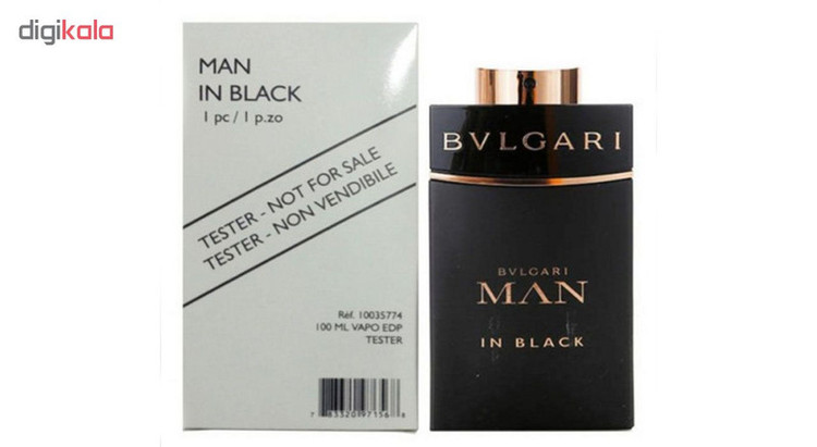 تستر ادو پرفیوم مردانه بولگاری مدل Man In Black حجم 100میلی لیتر