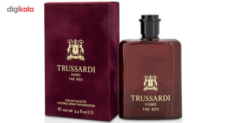 ادو تویلت مردانه تروساردی مدل Uomo The Red حجم 100 میلی لیتر