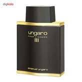 پرفیوم مردانه Ungaro Pour LHomme III حجم 100ml
