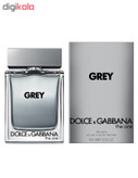 ادو تویلت مردانه دولچه اند گابانا مدل The One Grey حجم 100 میلی لیتر