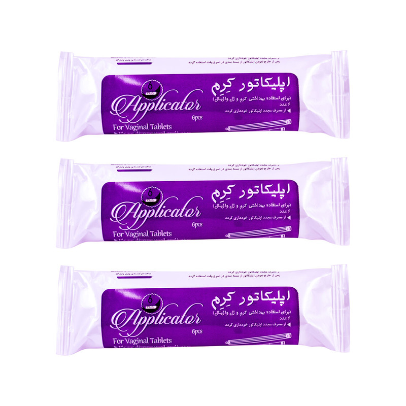 اپلیکاتور کرم اپلیکاتورز مدل 002 مجموعه 3 عددی