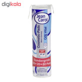 پد پاک کننده آرایش صورت جین کارول مدل Q10 بسته 80 عددی