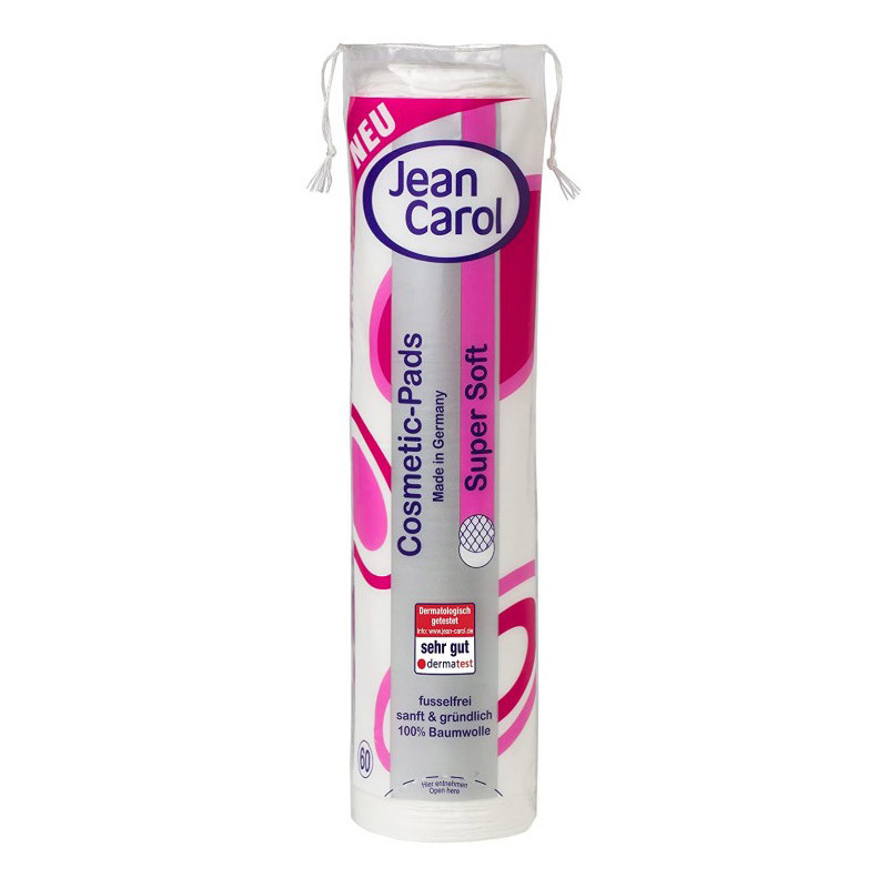پد آرایشی جین کارول مدل Super Soft بسته 60 عددی