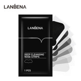 ماسک پاککننده و براقکننده بینی لنبنا مدل deep cleansing بدون الکل مناسب انواع پوست بسته 2 عددی