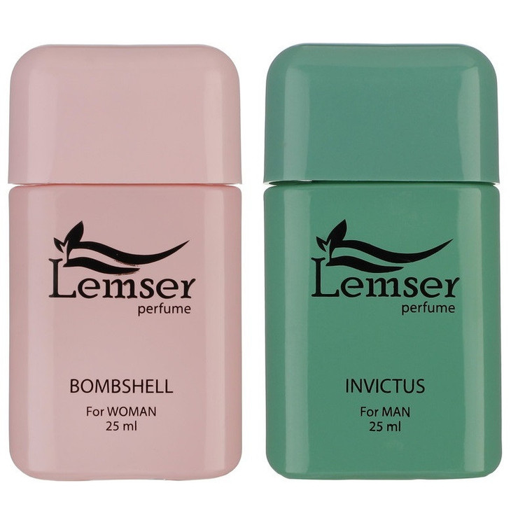 عطر جیبی لمسر مدل BOMBSHELL - Invictus حجم 25 میلی لیتر مجموعه دو عددی
