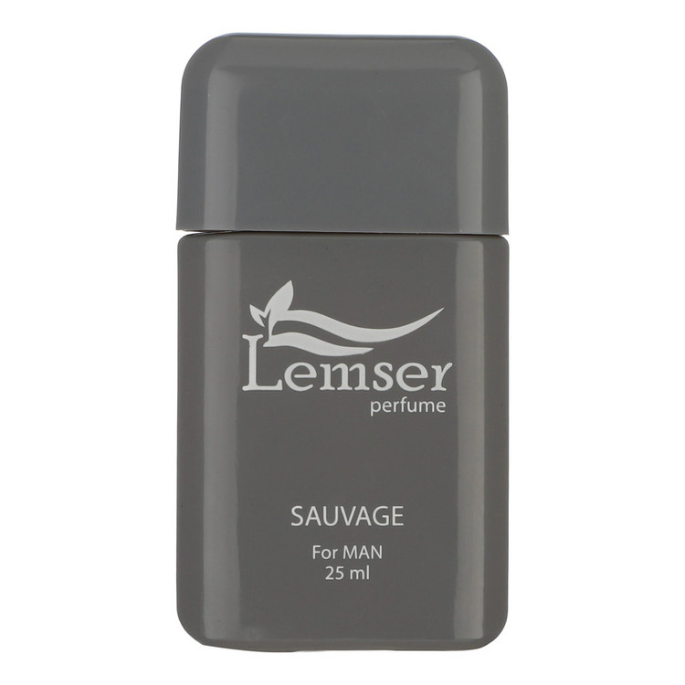 عطر جیبی مردانه لمسر مدل Sauvage حجم 25 میلی لیتر
