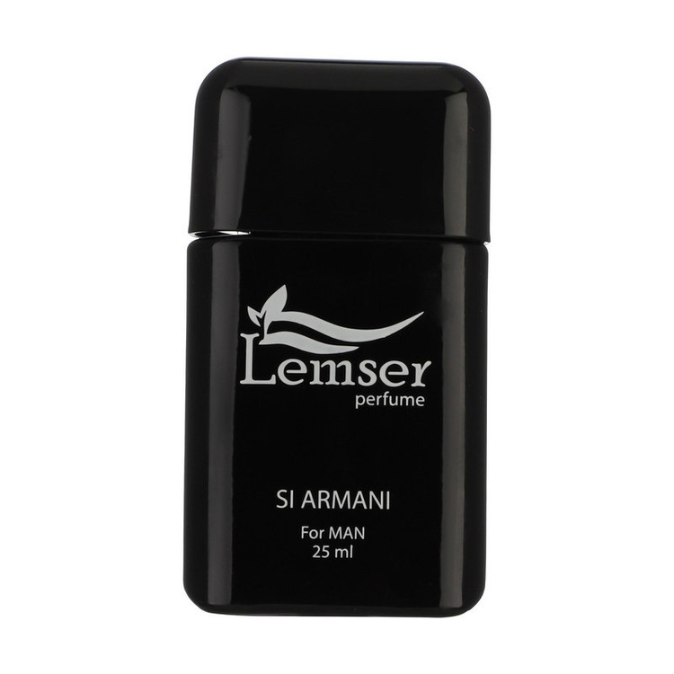 عطر جیبی لمسر مدل Si Armani - Black Opum حجم 25 میلی لیتر مجموعه دو عددی