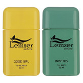 عطر جیبی لمسر مدل Invictus - GOOD GIRL حجم 25 میلی لیتر مجموعه دو عددی