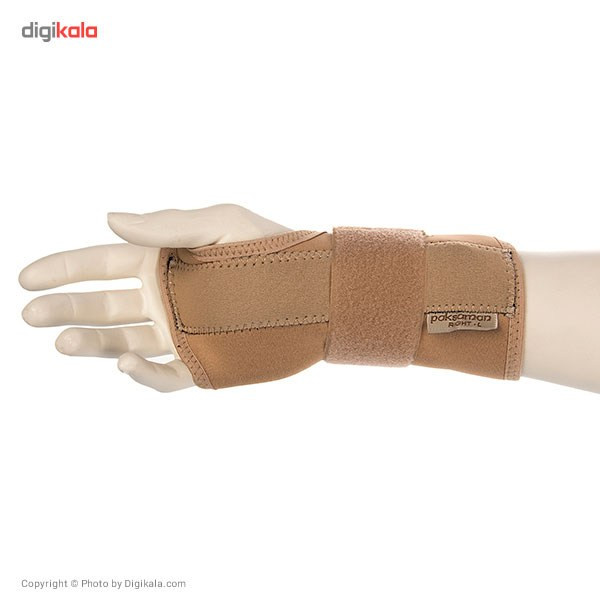 مچ بند طبی دست راست پاک سمن مدل Neoprene CTS With Hard bar سایز بزرگ