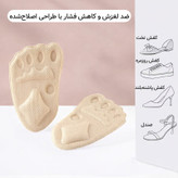 پد زیر پنجه پا مدل پشت چسبدار کد 5670-3 بسته 6 عددی