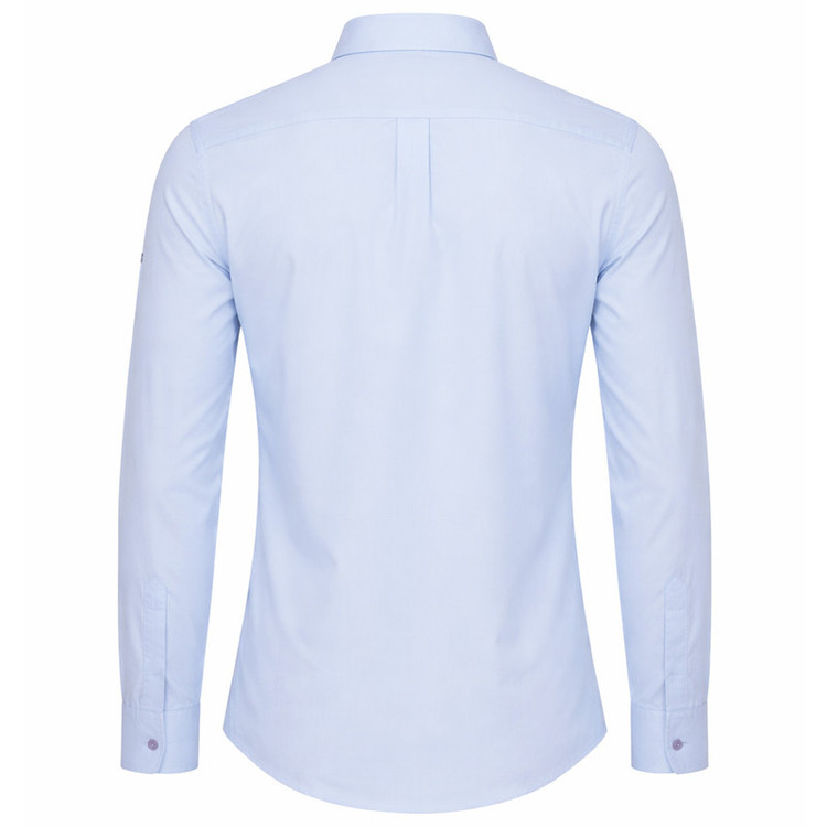 پیراهن آستین بلند یقه برگردان مردانه مدل 5682-16