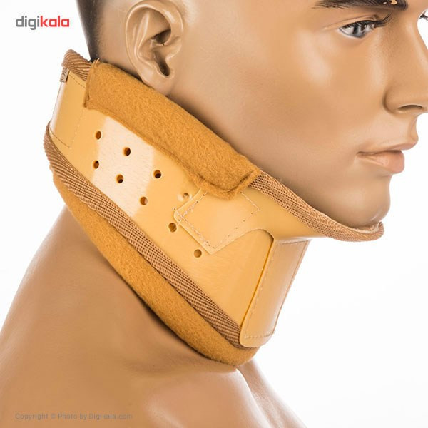 گردن بند طبی پاک سمن مدل Hard With Chain Pad سایز متوسط
